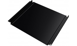 Кликфальц Double Pro Grand Line 0,45 Drap ТХ с пленкой на замках RAL 9005 черный