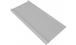 Кликфальц Мини Grand Line 0,45 Drap ТХ с пленкой на замках RAL 7047 телегрей 4