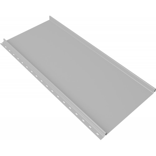 Кликфальц Мини Grand Line 0,45 Drap ТХ с пленкой на замках RAL 7047 телегрей 4