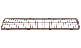 Решетка желоба защитная RAL 8017 шоколад (0,6м)