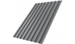 Профнастил С20B Grand Line 0,5 Satin с пленкой RAL 7004 сигнальный серый