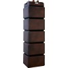 Угол Grand Line Клинкерный кирпич Design Plus кофе с черным швом