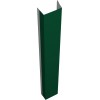 Крепежная планка нижняя для забора жалюзи Техас Grand Line 0,45 ПЭ RAL 6005 зеленый мох (2м)