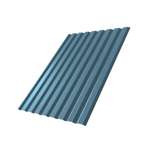Профнастил С20A 0,45 Drap TX RAL 5024 пастельно-синий