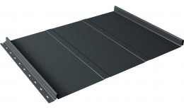 Кликфальц Line Grand Line 0,5 Полидэкстер TwinColor с пленкой на замках RAL 7016 антрацитово-серый