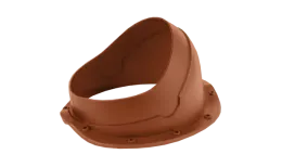 Элемент проходной Krovent Base-VT Kvinta 125/150 красно-коричневый