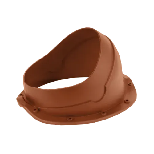 Элемент проходной Krovent Base-VT Kvinta 125/150 красно-коричневый