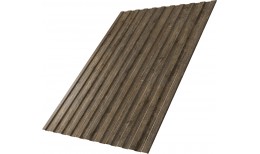 Профнастил С8A v01 Grand Line 0,45 Print Elite с пленкой Nordic Wood TwinColor