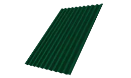 Профнастил С21R 0,5 Satin Matt TX с пленкой RAL 6005 зеленый мох