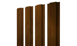 Штакетник Прямоугольный с прямым резом 0,45 Print-Double Elite Golden Wood