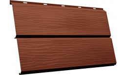 ЭкоБрус 3D 0,345 Grand Line 0,5 Satin с пленкой RAL 8004 терракота