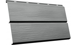 ЭкоБрус 3D 0,345 Grand Line 0,5 Satin с пленкой RAL 9006бело-алюминиевый