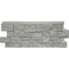 Фасадная панель Grand Line Дикий камень Classic серый
