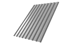 Профнастил С20A 0,45 Drap TX RAL 7047 телегрей 4