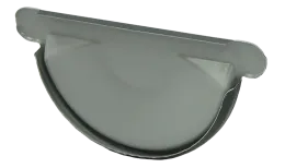 Заглушка торцевая универсальная Optima Matt 125мм RAL 7024