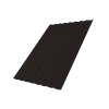 Профнастил C20B 0,5 Satin RAL 9005 черный DRIP