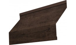 Ламель жалюзи Milan new 0,45 Print Elite с пленкой Antique Wood TwinColor