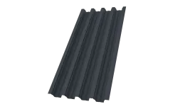 Профнастил Н75R 0,7 PE-Double RAL 7024 мокрый асфальт