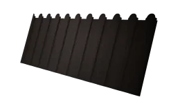 Профнастил С8A v02 фигурный Grand Line 0,45 Print Elite с пленкой Coffee Wood TwinColor