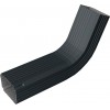Колено трубы гофрированное боковое правое Vortex Lite Matt 76х102мм RAL 7016 антрацитово-серый