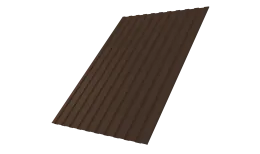 Профнастил С8A v03 0,4 PE-Double RAL 8017 шоколад