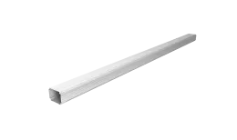 Труба гофрированная Vortex Lite 76х102х2000мм PE RAL 9003 сигнальный белый