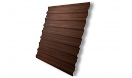 Профнастил C20B 0,45 Print Elite Choco Wood TwinColor