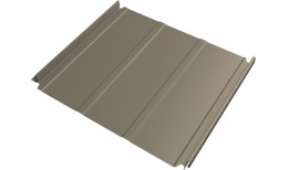 Кликфальц Double Pro Line Grand Line 0,45 Drap ТХ с пленкой на замках RAL 1015 светлая слоновая кость