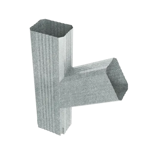 Тройник прямоугольный Vortex Lite Zn левый