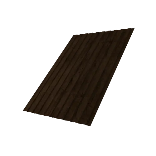 Профнастил С8B v03 0,45 Print Elite Antique Wood TwinColor