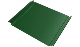 Кликфальц Double Pro Grand Line 0,45 ПЭ с пленкой на замках RAL 6002 лиственно-зеленый