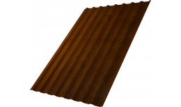 Профнастил С20B Grand Line 0,45 Print Premium с пленкой Golden Wood Intense FTC