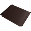 Кликфальц Double Pro Grand Line 0,45 ПЭ с пленкой на замках RAL 8017 шоколад