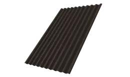 Профнастил С21R Grand Line 0,5 Drap RR 32 темно-коричневый DRIP
