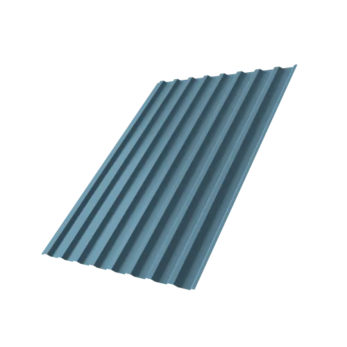 Профнастил С20B 0,45 Drap TX RAL 5024 пастельно-синий