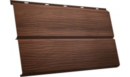 ЭкоБрус 3D 0,345 Grand Line 0,45 Print Elite с пленкой Choco Wood TwinColor