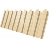 Профнастил С20A фигурный Grand Line 0,45 Print Elite Milky Wood TwinColor
