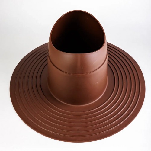 Элемент проходной Krovent Base-VT Flat высокий 125-150 коричневый