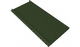 Кликфальц Мини Grand Line 0,5 Сатин матовый ТХ с пленкой на замках RAL 6020 хромовая зелень