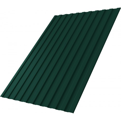 Профнастил С8A v01 Grand Line 0,4 PE-Double с пленкой RAL 6005 зеленый мох