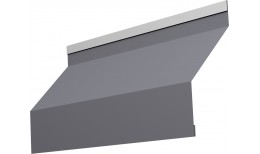 Ламель жалюзи Milan new 0,45 Drap с пленкой RAL 7004 сигнальный серый