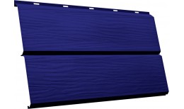 ЭкоБрус 3D 0,345 Grand Line 0,45 PE с пленкой RAL 5002 ультрамариново-синий