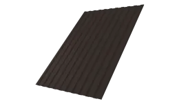 Профнастил С8A v03 0,5 Satin Matt TX RR 32 темно-коричневый
