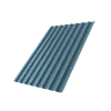 Профнастил С20B 0,45 Drap TX с пленкой RAL 5024 пастельно-синий