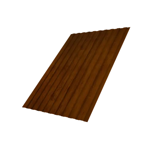 Профнастил С8B v01 Grand Line 0,45 Print Premium Golden Wood Intense FTC