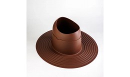 Элемент проходной Krovent Base-VT Flat высокий 125-150 коричневый