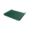 Кликфальц Pro Gofr Grand Line 0,5 PE с пленкой на замках RAL 6005 зеленый мох