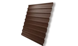 Профнастил C20B 0,45 Drap TwinColor RAL 8017 шоколад