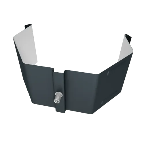 Крепление трубы для гофры на кирпич Vortex Lite Matt RAL 7016 антрацитово-серый