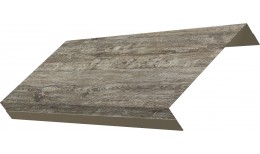 Ламель обратная 125 жалюзи Texas 0,45 Print Elite с пленкой Nordic Wood TwinColor